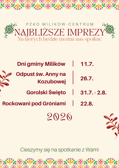NAJBLIŻSZE IMPREZY