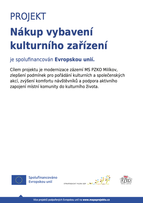 Nowe wyposażenie Domu PZKO dzięki wsparciu MAS Jablunkov